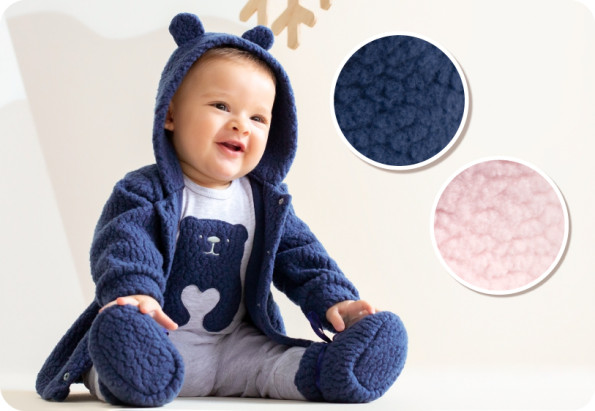 Blog Dedeka  Guia de tecidos quentinhos para roupas de criança