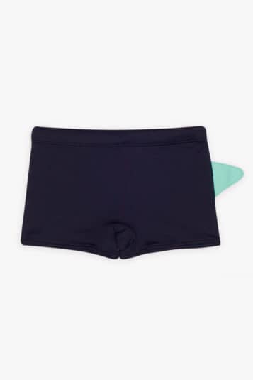 Sunga boxer beb e infantil tubaro - Barbatana aplicada