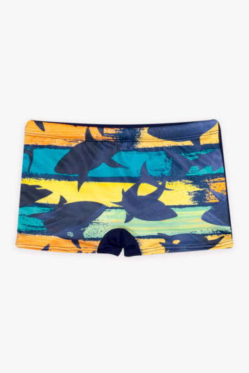 Sunga boxer infantil listrado tubaro