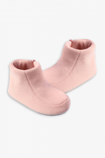 Pantufa infantil de soft rosa fada