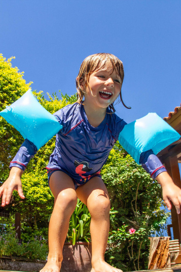 Camiseta proteo solar caranguejo beb infantil