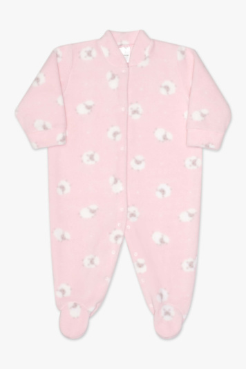 Macaco de soft com p ovelhinha rosa para beb