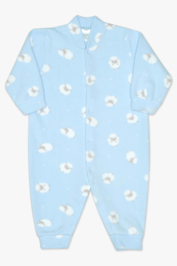 Macaco soft ovelhinha azul para beb