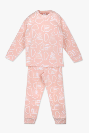 Pijama infantil soft chuvinha rosa