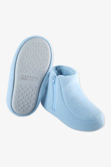 Pantufa de soft azul suave infantil