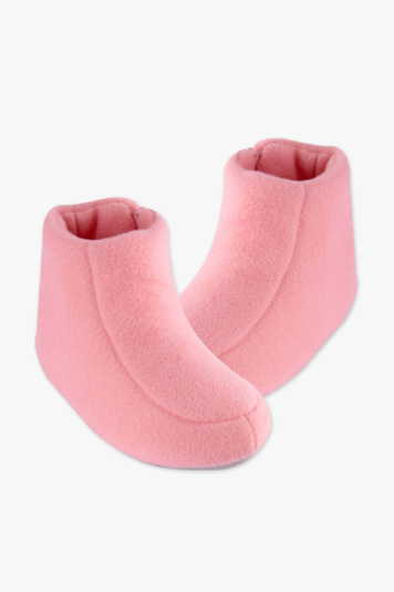 Pantufa de soft rosa doce infantil