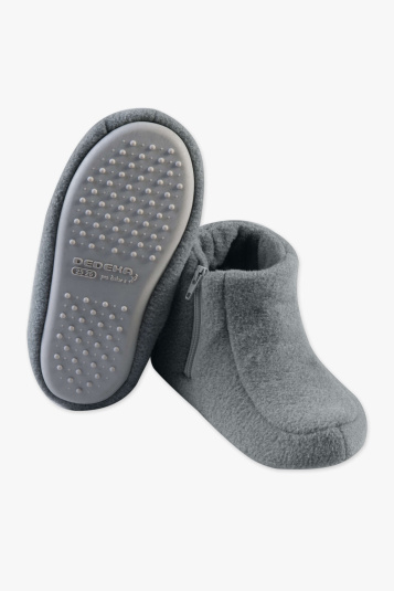 Pantufa de soft cinza mescla infantil