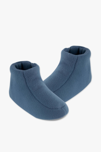 Pantufa de soft azul jeans infantil