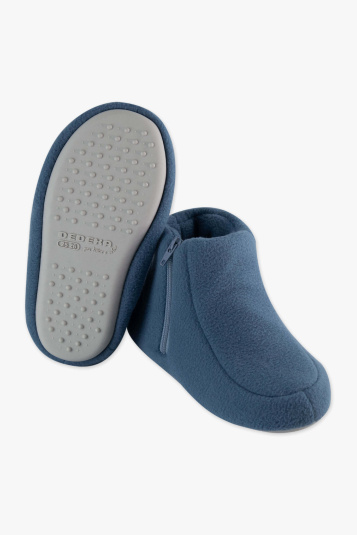 Pantufa de soft azul jeans infantil