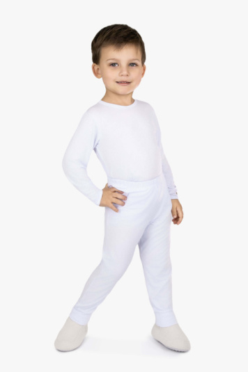 Conjunto de body modal branco infantil