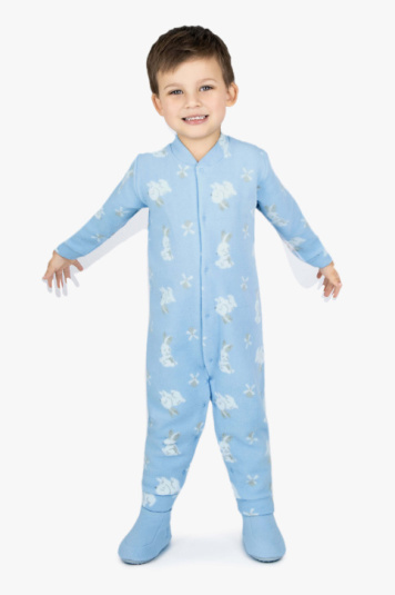 Macaco soft coelhinho azul infantil