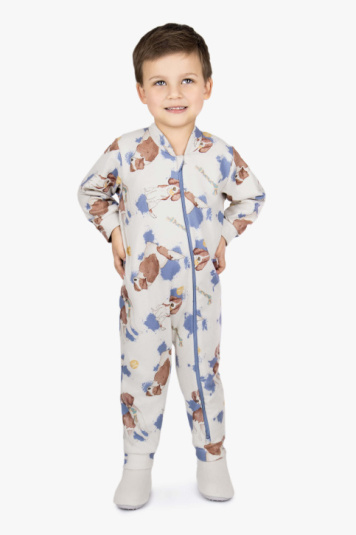 Pijama soft sublimado co holands infantil