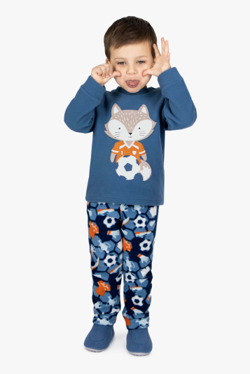 Pijama soft futebol infantil